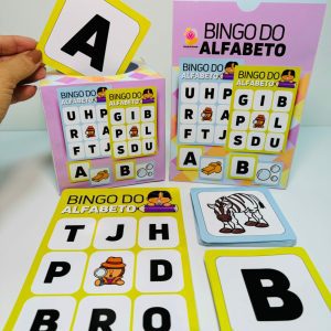 Bingo do Alfabeto - Alfabetização - Pedagogia de Ideias Bingo do Alfabeto - Alfabetização