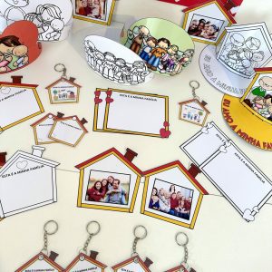 Moldura e Lembrancinhas - Dia da Família - Dia da Família - Pedagogia de Ideias Moldura e Lembrancinhas - Dia da Família - Dia da Família