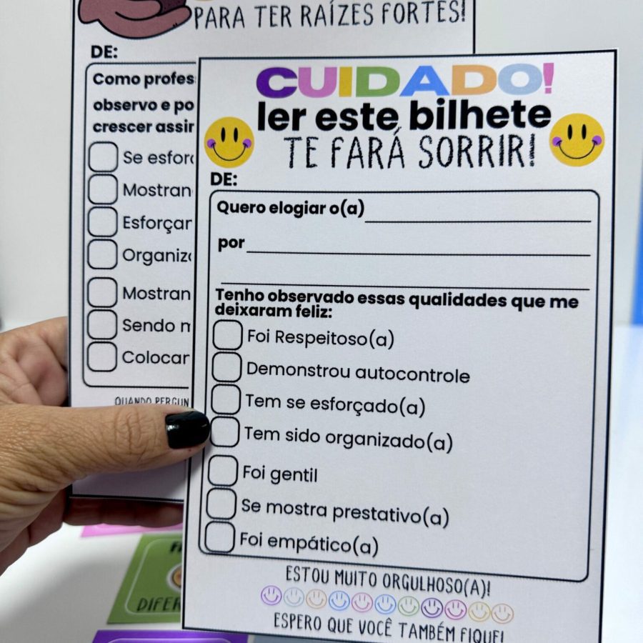 Bilhetes Motivacionais - Motivacional