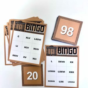 Bingo - Números Romanos - Matemática