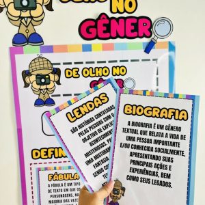 Painel de Olho no Gênero - Alfabetização - Pedagogia de Ideias Painel de Olho no Gênero - Alfabetização