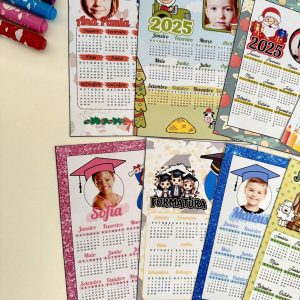 Calendário 2025 Editável com Foto