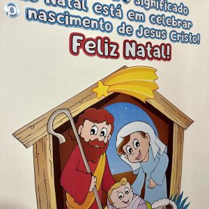 Painel de Natal Presépio - Natal