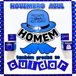 Painel Novembro Azul - Novembro Azul