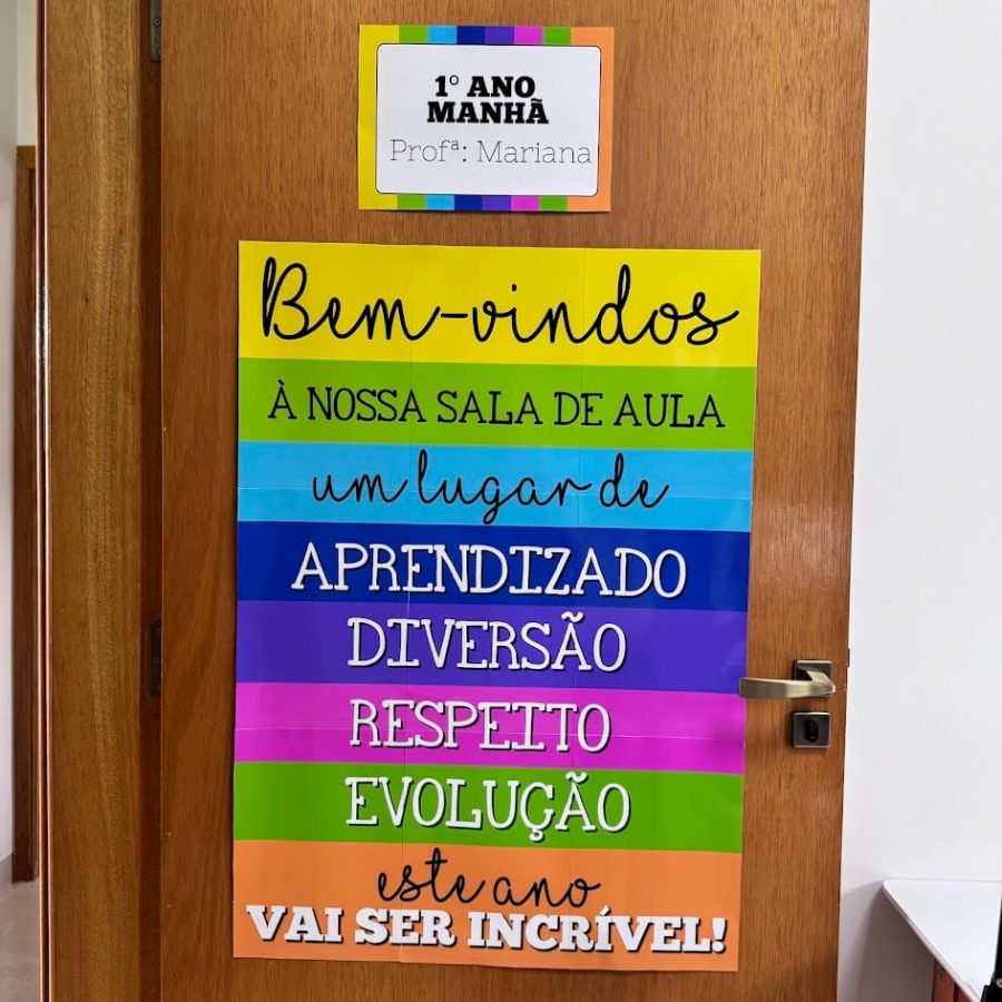 Cartaz - Boas-Vindas - Decoração Escolar - Pedagogia de Ideias Cartaz - Boas-Vindas - Decoração Escolar