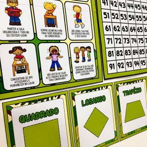 Kit Sala de Aula - Tema Safari - Decoração Escolar - Pedagogia de Ideias Kit Sala de Aula - Tema Safari - Decoração Escolar