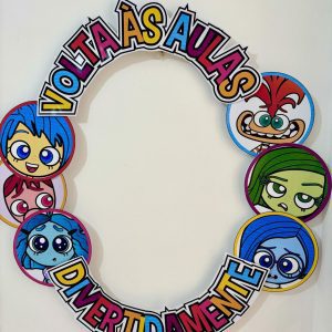 Decoração Bambolê - Volta às Aulas - Divertidamente - Decoração Escolar