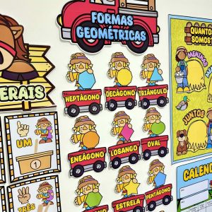 Kit Sala - Fazendinha 2 - Kit Sala de Aula