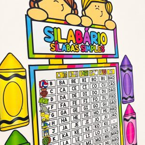 Silabário - Sílabas Simples - Apoio Visual