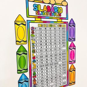 Silabários - Sílabas Simples e Complexas - Apoio Visual