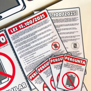 Debate Lei Restrição ao Celular - Apoio Visual