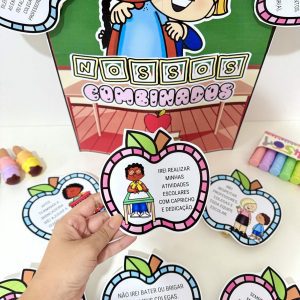 Luva Gigante "Nossos Combinados" - Apoio Visual