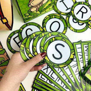 Bingo do Alfabeto - Tema Safari - Alfabetização