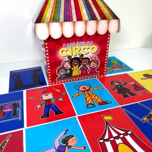 Caixa – O Que Tem No Circo (desenhos) - Dia do Circo
