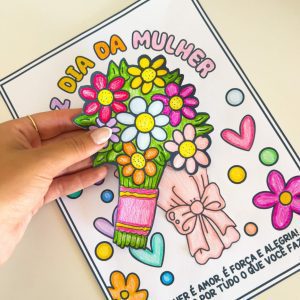 Cartão Dia da Mulher - Dia Internacional da Mulher