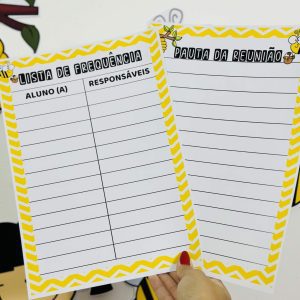Kit Reunião de Pais Abelhinha - Reunião de Pais