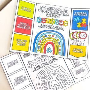 Lapbook Autismo - Inclusão e Diversidade