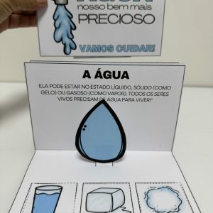 Livro Pop-Up: Água - Dia da Água