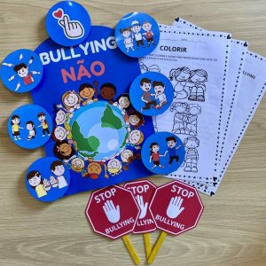 Luva - Bullying Não - Bullying