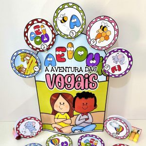 Luva Gigante - A Aventura das Vogais - Alfabetização