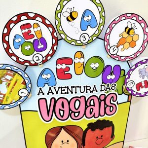 Luva Gigante - A Aventura das Vogais - Alfabetização