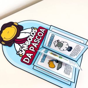 Luva Livro Símbolos da Páscoa - Páscoa