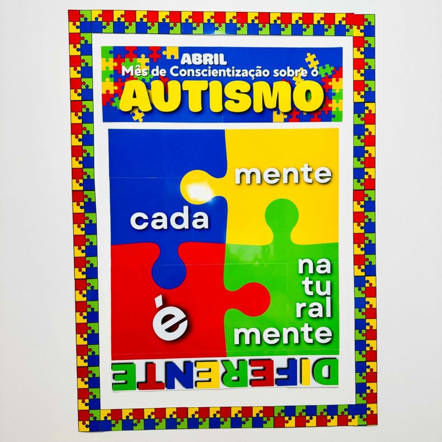 Mural - Autismo - Inclusão e Diversidade