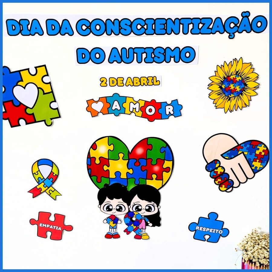 Painel - Dia da Conscientização do Autismo - Inclusão e Diversidade