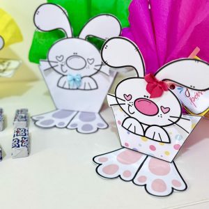 Caixinhas de Páscoa – Tema Coelhinho - Páscoa