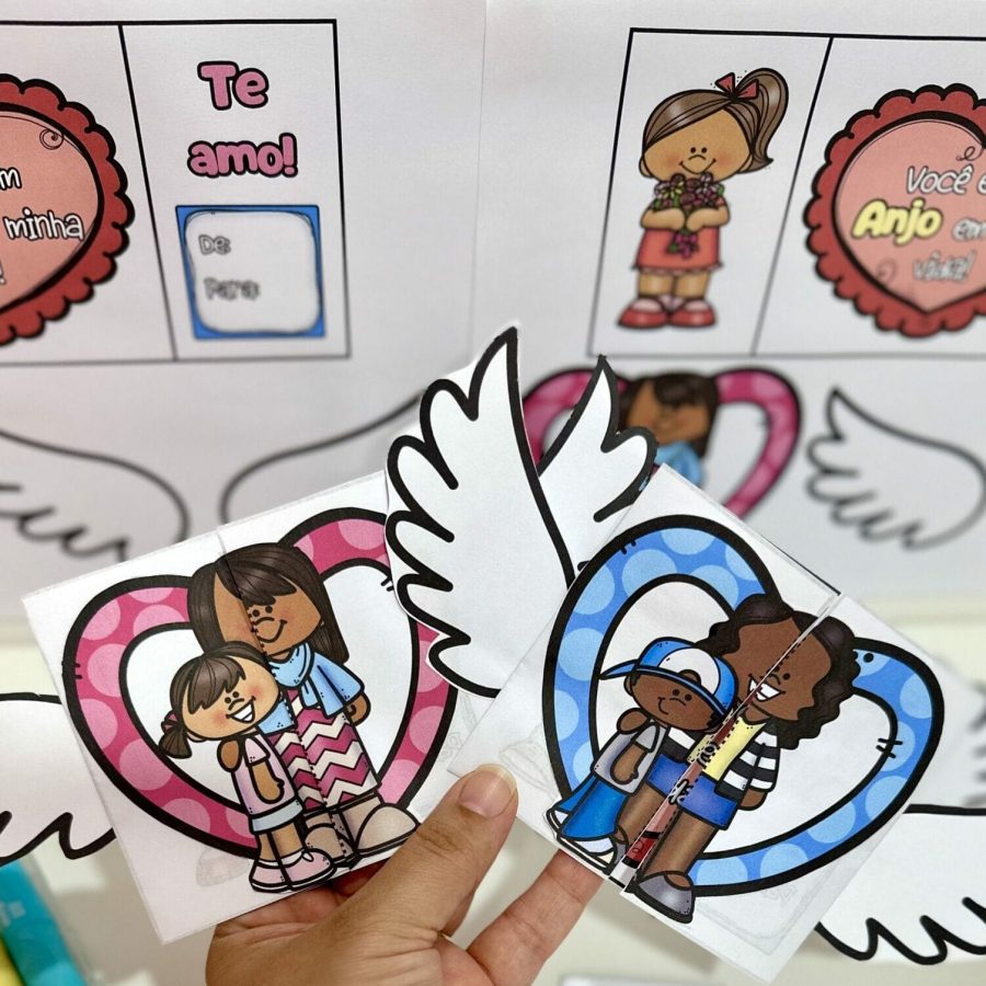 Cartão Dia das Mães - Asas - Dia das Mães