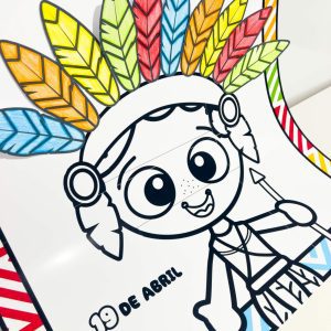 Cartaz Colaborativo Dia dos Povos Indígenas - Dia dos Povos Indígenas