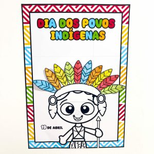 Cartaz Colaborativo Dia dos Povos Indígenas - Dia dos Povos Indígenas