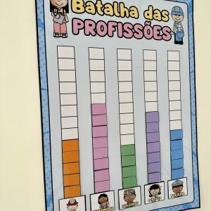Dinâmica Batalha das Profissões - Dia do Trabalho