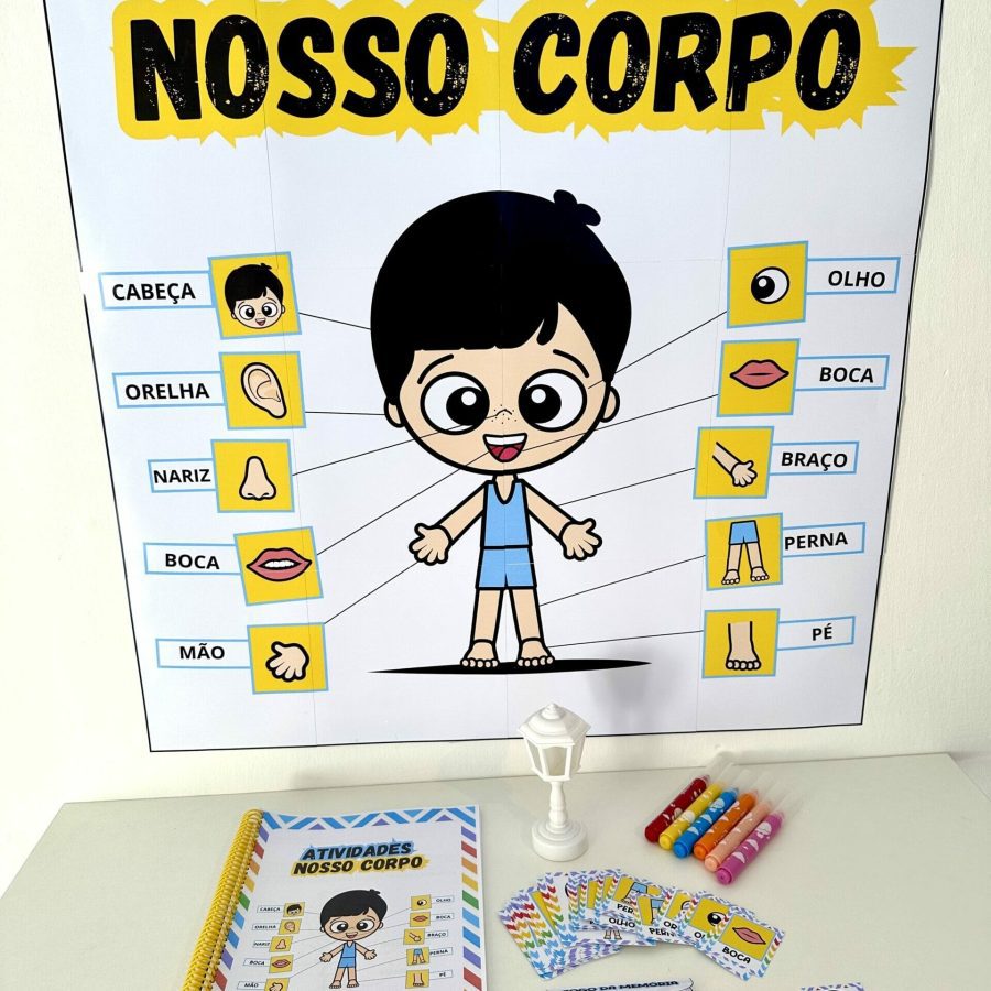 Kit Nosso Corpo - Atividades