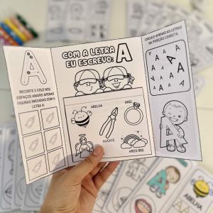 Lapbook do Alfabeto - Alfabetização