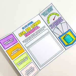 Lapbook Meu Livro Favorito - Dia Nacional do Livro Infantil