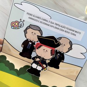 Livro 3D - Descobrimento do Brasil - Recursos Interativos