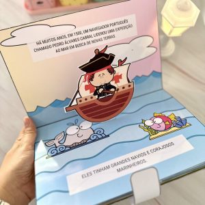 Livro 3D - Descobrimento do Brasil - Recursos Interativos