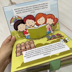 Livro 3D - Sítio do Picapau Amarelo - Educação Infantil