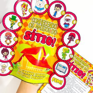 Luva - Conhecendo os Amigos do Sítio - Dia Nacional do Livro Infantil