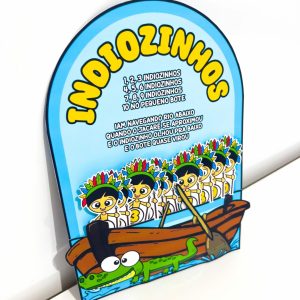 Luva Musical Indiozinhos - Dia dos Povos Indígenas