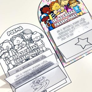 Luva Poema - Se as coisas fossem Mães - Dia das Mães