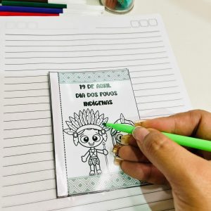 Mini Book Dia dos Povos Indígenas - Dia dos Povos Indígenas