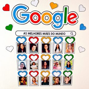 Painel Dia das Mães - Google - Dia das Mães