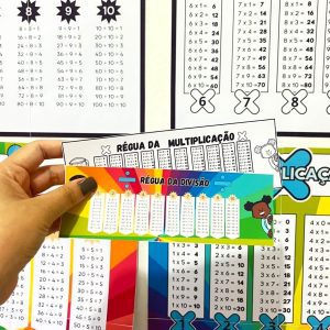 Painel e Régua – Multiplicação e Divisão - Matemática