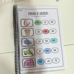 Apostila - Pinte a Sílaba - Alfabetização