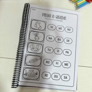 Apostila - Pinte a Sílaba - Alfabetização