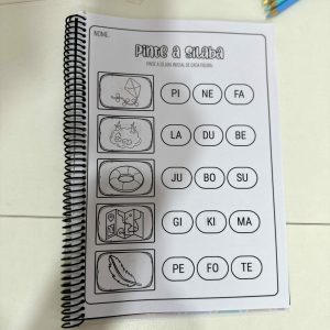 Apostila - Pinte a Sílaba - Alfabetização