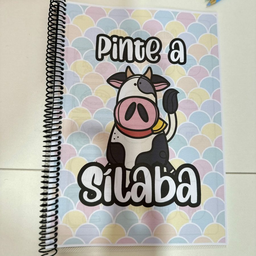 Apostila - Pinte a Sílaba - Alfabetização