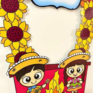 Decoração Bambolê - Festa Junina - Festa Junina